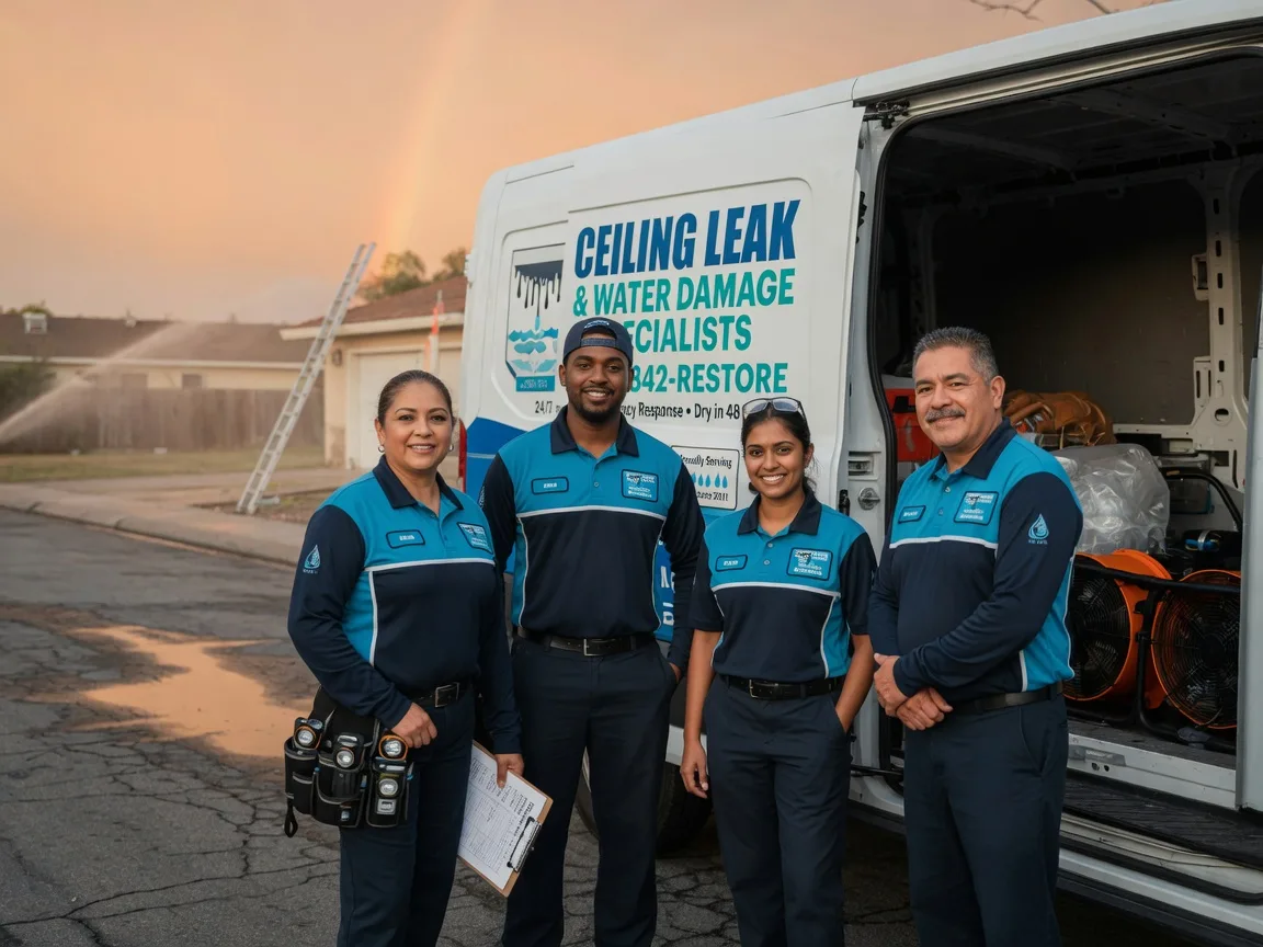 Ceiling Leak Cleanup company in Cabazon, CA